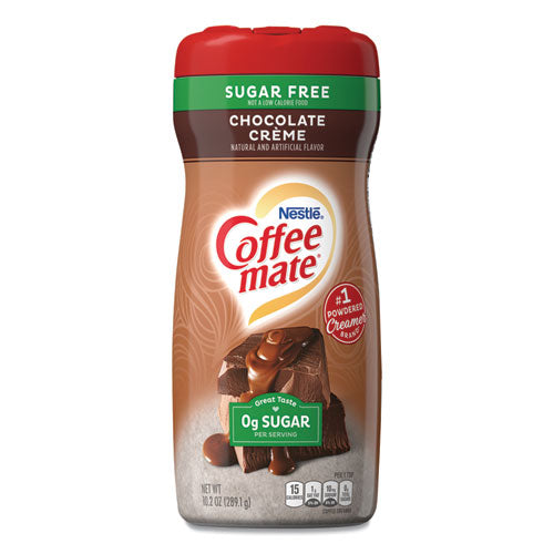 Image of Coffee mate® Sugar Free Chocolate Cream Powdered Creamer, 10.2 oz Canister