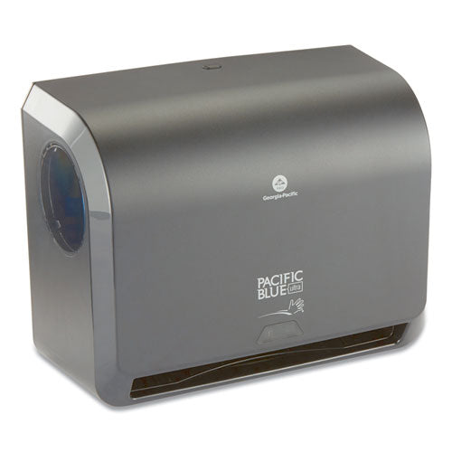 Image of Georgia Pacific® Professional Pacific Blue Ultra Mini Paper Towel Dispenser, 14.56 X 7.38 X 11.56, Black