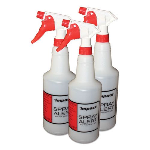 Image of Impact® Spray Alert System, 24 Oz, Natural With Red/white Sprayer, 3/pack, 32 Packs/carton
