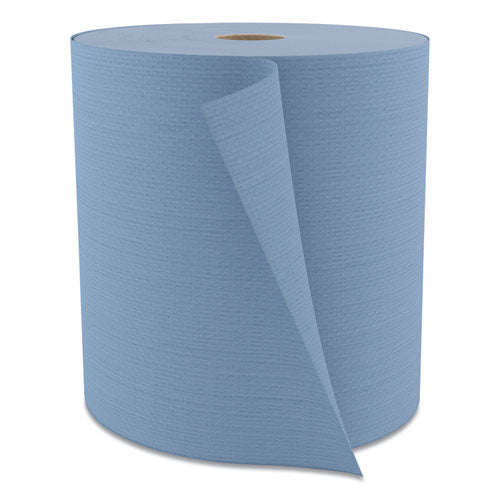 Image of Cascades PRO Tuff-Job Spunlace Towels, Jumbo Roll, 12 x 13, Blue, 475/Roll