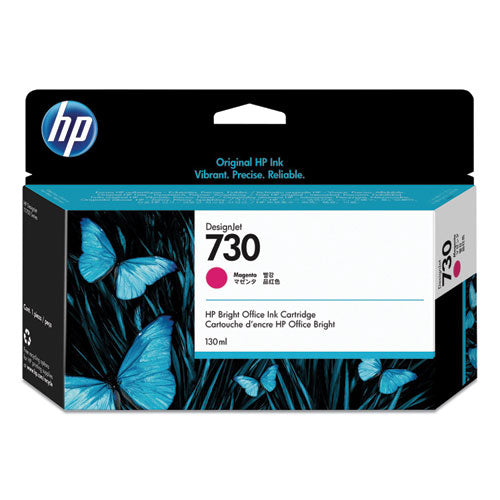 Image of HP HP 730, (p2v63a) Magenta Original Ink Cartridge