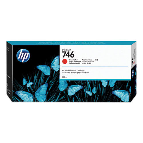 Image of HP HP 746, (p2v81a) Chromatic Red Original Ink Cartridge