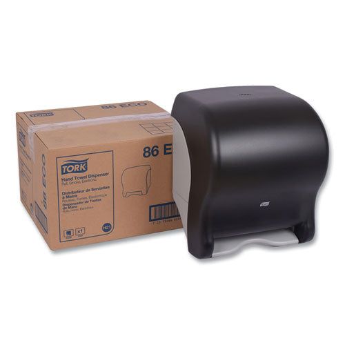 Image of Tork® Hand Towel Dispenser, Electronic, 11.78 X 9.12 X 14.39, Translucent Smoke