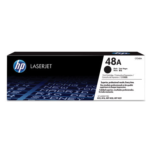 Image of HP HP 48a, (cf248a) Black Original Laserjet Toner Cartridge