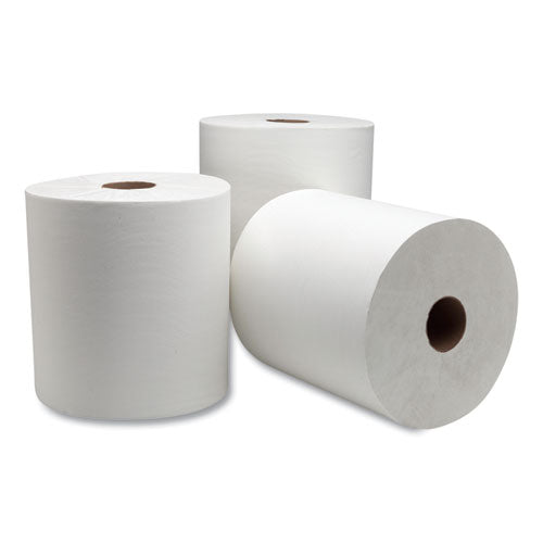 Image of Tork® Advanced Hardwound Roll Towel, 1-Ply, 7.88" x 1,000 ft, White, 6 Rolls/Carton