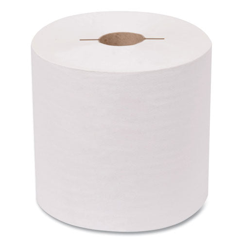 Image of Tork® Advanced Hand Towel Roll, Notched, 1-Ply, 7.5 x 10, White, 1,200/Roll, 6/Carton