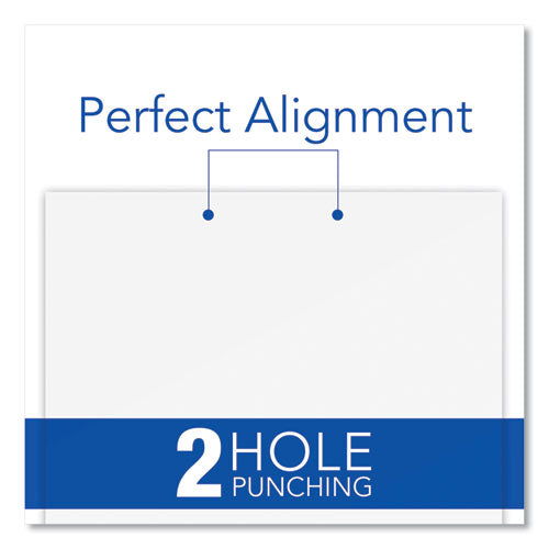 Image of Swingline® 28-Sheet Commercial Electric Two-Hole Punch, Fixed 9/32" Holes, Black/silver