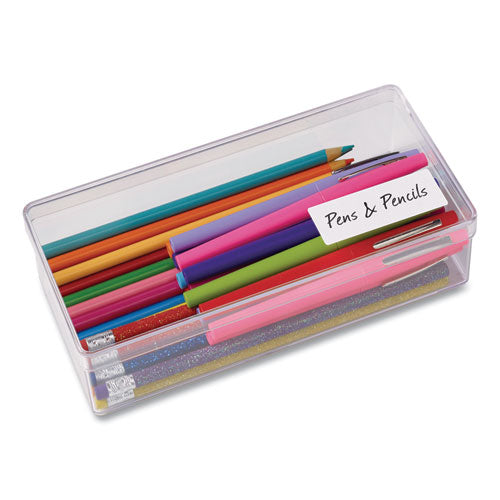 Image of Avery® Easy Peel White Address Labels W/ Sure Feed Technology, Laser Printers, 1 X 4, White, 20/sheet, 25 Sheets/pack
