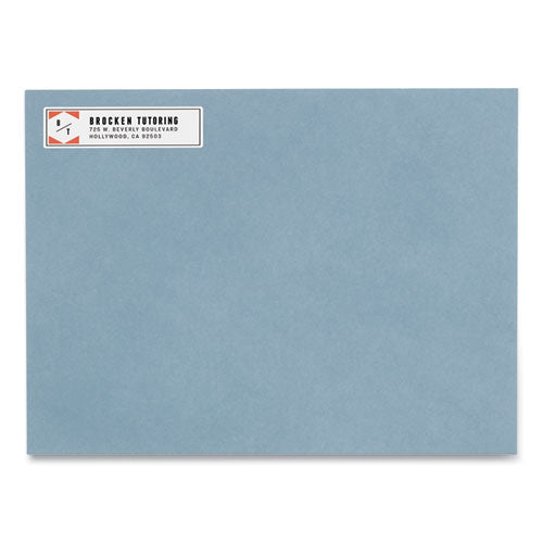 Image of Avery® Easy Peel White Address Labels W/ Sure Feed Technology, Inkjet Printers, 0.5 X 1.75, White, 80/sheet, 25 Sheets/pack