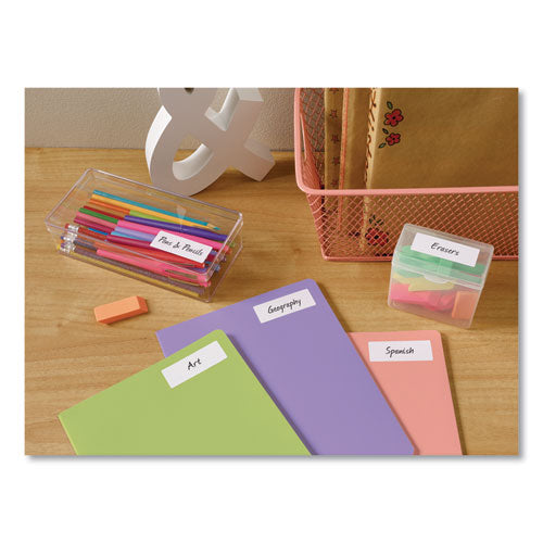 Image of Avery® Easy Peel White Address Labels W/ Sure Feed Technology, Laser Printers, 1 X 2.63, White, 30/sheet, 250 Sheets/pack