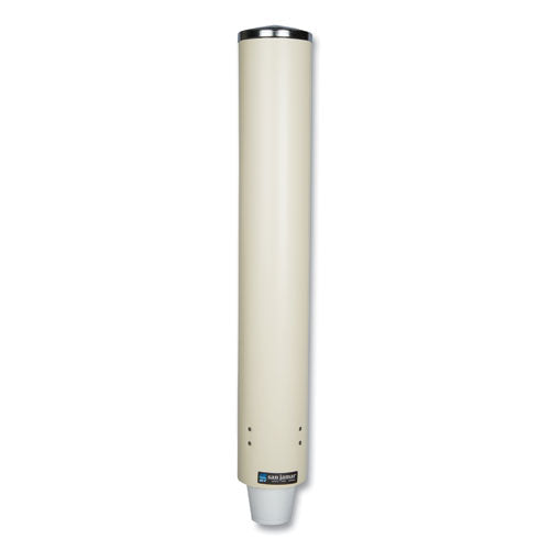 Image of San Jamar® Foam Cup Dispenser With Removable Cap, For 4 Oz To 10 Oz Cups, Sand