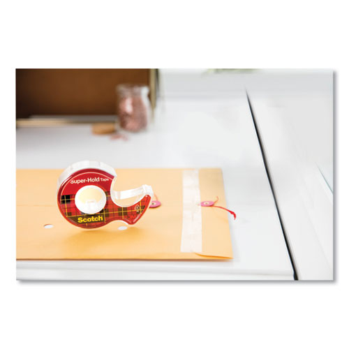 Image of Scotch® Super-Hold Tape Refill, 1" Core, 0.75" X 27.77 Yds, Crystal Clear, 10 Rolls/pack