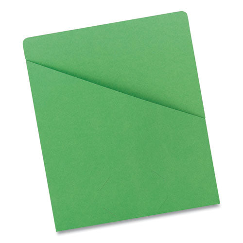 Image of Smead File Jackets, Letter Size, Green, 25/pack
