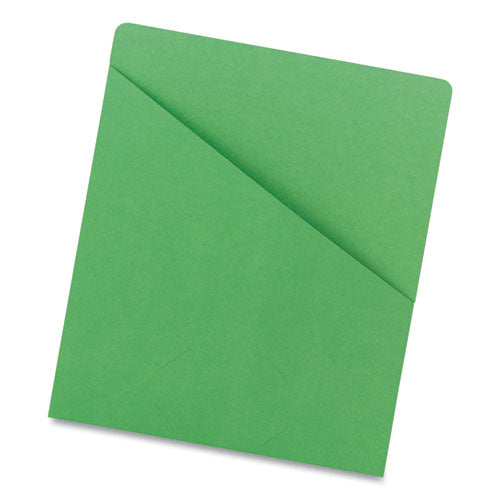 Image of Smead File Jackets, Letter Size, Green, 25/pack