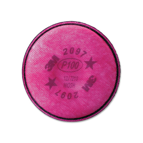 Image of 3M Particulate Filter 2097/07184/p100, Nuisance Level Organic Vapor Relief, 2/pack