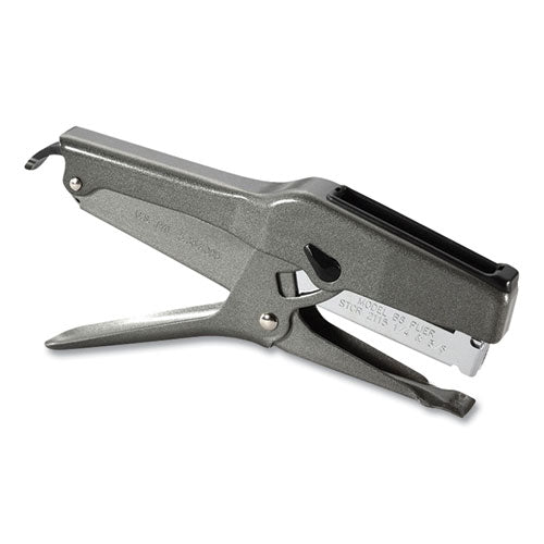 Image of Bostitch® B8 Xtreme Duty Plier Stapler, 45-Sheet Capacity, 0.25" To 0.38" Staples, 2.5" Throat, Black