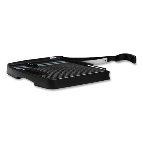 Image of X-ACTO® 10-Sheet Guillotine Trimmer, 10 Sheets, 12" Cut Length, Plastic Base, 13 X 13
