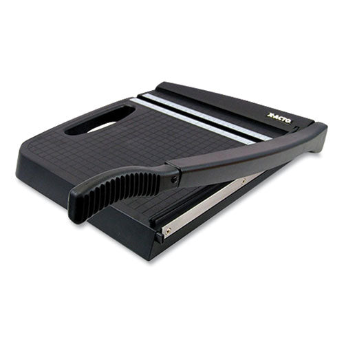 Image of X-ACTO® 10-Sheet Guillotine Trimmer, 10 Sheets, 12" Cut Length, Plastic Base, 13 X 13
