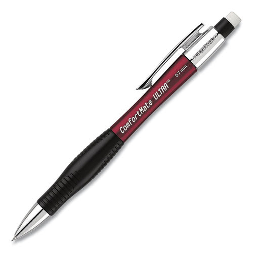 Image of Paper Mate® Comfortmate Ultra Mechanical Pencil, 0.7 Mm, Hb (#2), Black Lead, Assorted Barrel Colors, Dozen