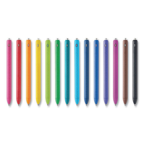 Image of Paper Mate® INKJOY GEL PEN, RETRACTABLE, FINE 0.5 MM, ASSORTED INK AND BARREL COLORS, 14/PACK
