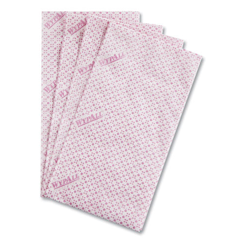 Image of WypAll® Foodservice Cloths, 12.5 X 23.5, Red, 200/carton