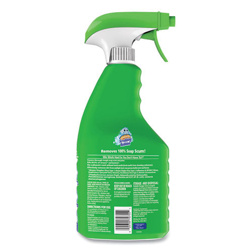 Image of Scrubbing Bubbles® Multi Surface Bathroom Cleaner, Citrus Scent, 32 Oz Spray Bottle, 8/carton