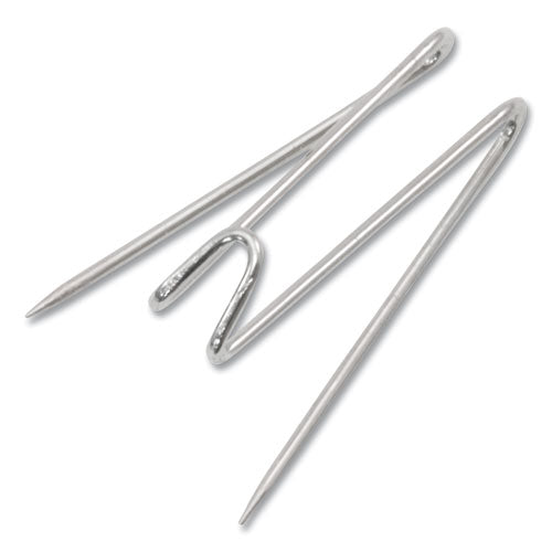 Image of Advantus Panel Wall Wire Hooks, Silver, 25 Hooks/pack