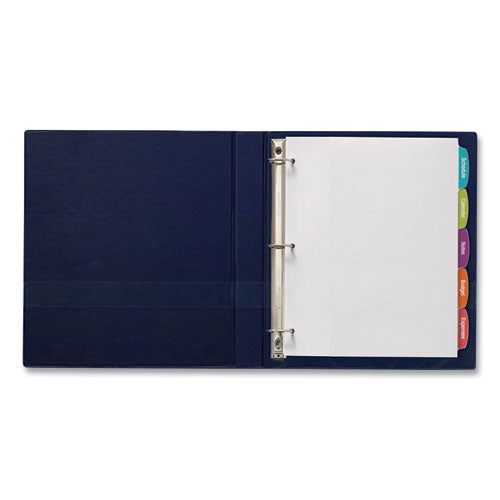 Image of Avery® Big Tab Printable White Label Tab Dividers, 5-Tab, 11 x 8.5, White, 4 Sets