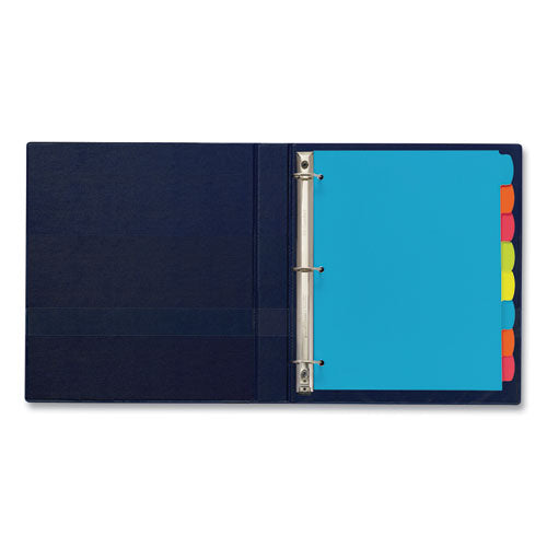 Image of Avery® Big Tab Write and Erase Durable Plastic Dividers, 8-Tab, 11 x 8.5, Assorted, 1 Set