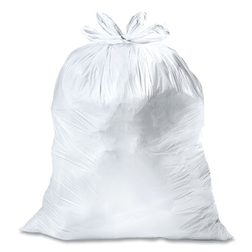 Image of Glad® Tall Kitchen Quick-Tie Bags, Tie-Flap, 13 gal, 23.75" x 28", White, 200/Box