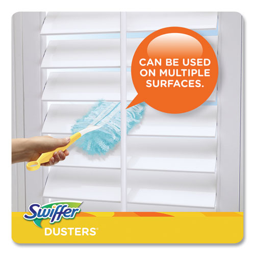 Image of Swiffer® Dusters Refill, Dust Lock Fiber, Lavender Scent, Light Blue, 18/box