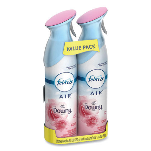 Image of Febreze® AIR, Downy April Fresh, 8.8 oz Aerosol Spray, 2/Pack