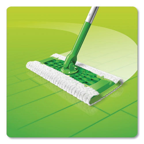 Image of Swiffer® Heavy-Duty Dry Refill Cloths, White, 11 x 8.5, 32/Pack