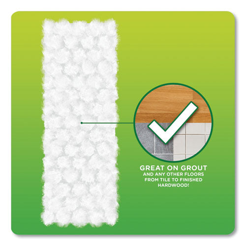 Image of Swiffer® Heavy-Duty Dry Refill Cloths, White, 11 x 8.5, 32/Pack