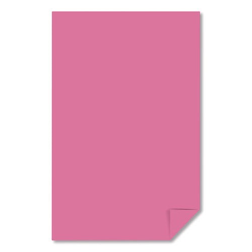 Image of Astrobrights® Color Paper, 24 lb Bond Weight, 11 x 17, Pulsar Pink, 500/Ream