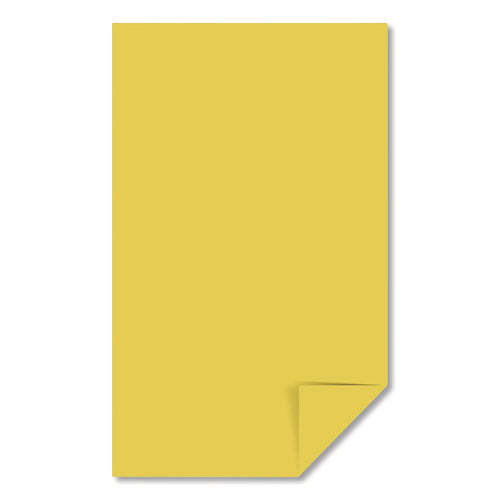 Image of Astrobrights® Color Paper, 24 lb Bond Weight, 8.5 x 14, Solar Yellow, 500/Ream