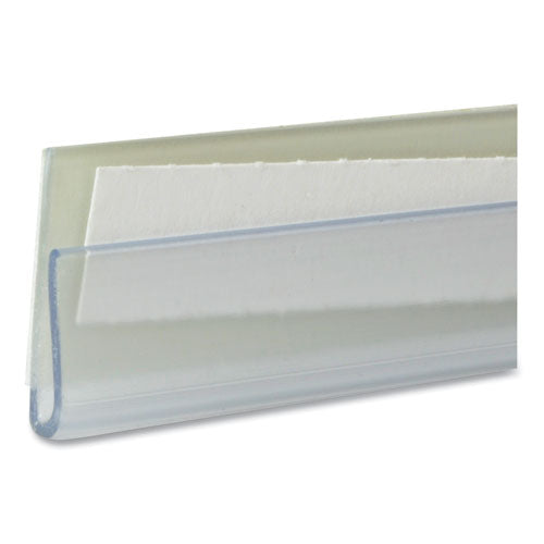 Image of C-Line® Shelf Labeling Strips, Side Load, 4 x 0.78, Clear, 10/Pack