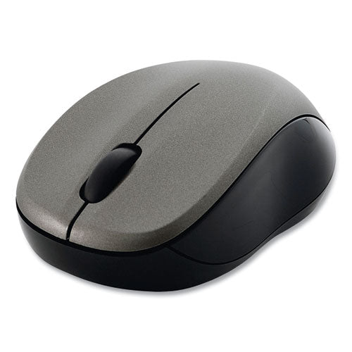 Image of Verbatim® Silent Wireless Blue Led Mouse, 2.4 Ghz Frequency/32.8 Ft Wireless Range, Left/right Hand Use, Graphite