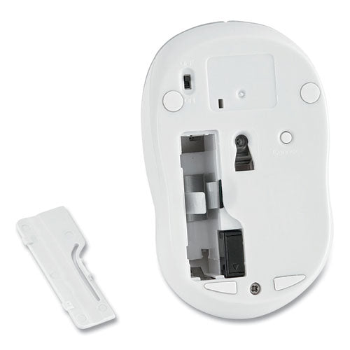 Image of Verbatim® Silent Wireless Blue Led Mouse, 2.4 Ghz Frequency/32.8 Ft Wireless Range, Left/right Hand Use, Silver