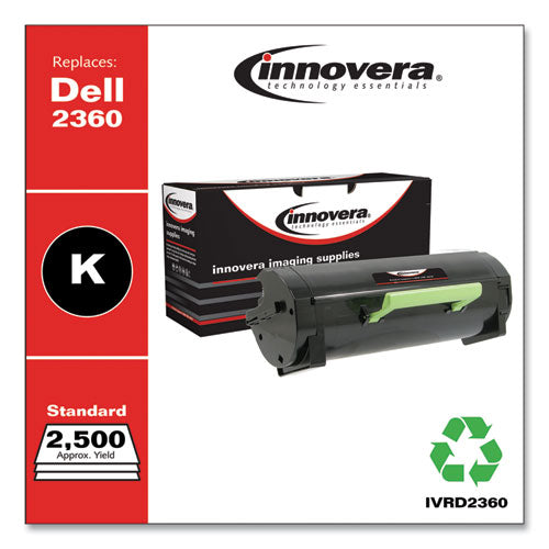 Image of Innovera® Remanufactured Black Toner, Replacement for 331-9803, 2,500 Page-Yield