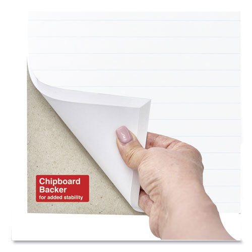 Image of Universal Easel Pads/Flip Charts, Presentation Format (1" Rule), 27 x 34, White, 50 Sheets, 2/Carton