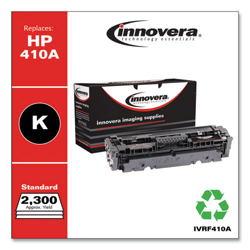 Image of Innovera® Remanufactured Black Toner, Replacement for 410A (CF410A), 2,300 Page-Yield