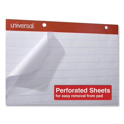 Image of Universal Easel Pads/Flip Charts, Presentation Format (1" Rule), 27 x 34, White, 50 Sheets, 2/Carton