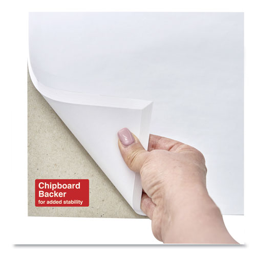 Image of Universal Easel Pads/Flip Charts, Unruled, 27 x 34, White, 50 Sheets, 2/Carton