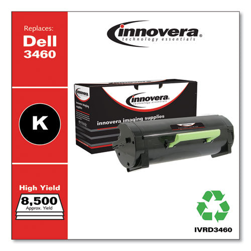 Image of Innovera® Remanufactured Black High-Yield Toner, Replacement for 331-9806, 8,500 Page-Yield