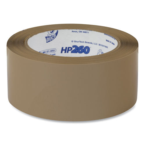 Image of Duck® HP260 Packaging Tape, 3" Core, 1.88" X 60 Yds, Tan