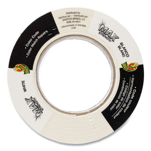 Image of Duck® Max Duct Tape, 3" Core, 1.88" X 35 Yds, White