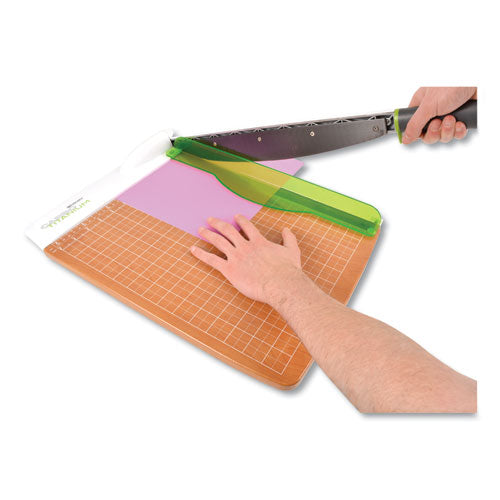 Image of Westcott® Carbotitanium Guillotine Paper Trimmer, 30 Sheets, 15" Cut Length, Metal/wood Composite Base, 15 X 25
