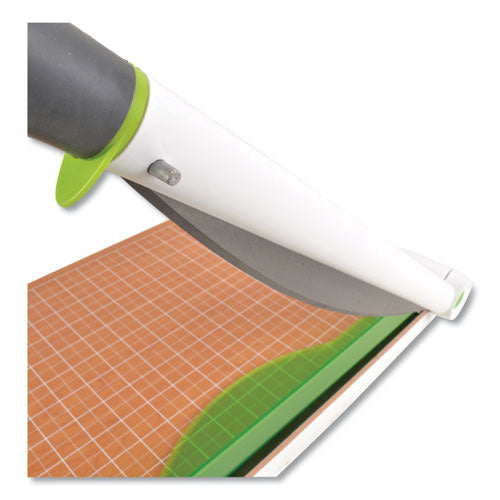Image of Westcott® Carbotitanium Guillotine Paper Trimmer, 30 Sheets, 15" Cut Length, Metal/wood Composite Base, 15 X 25
