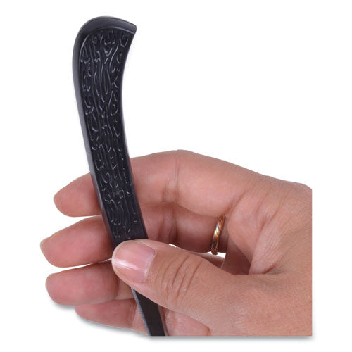 Image of Westcott® Serrated Blade Hand Letter Opener, 8", Black